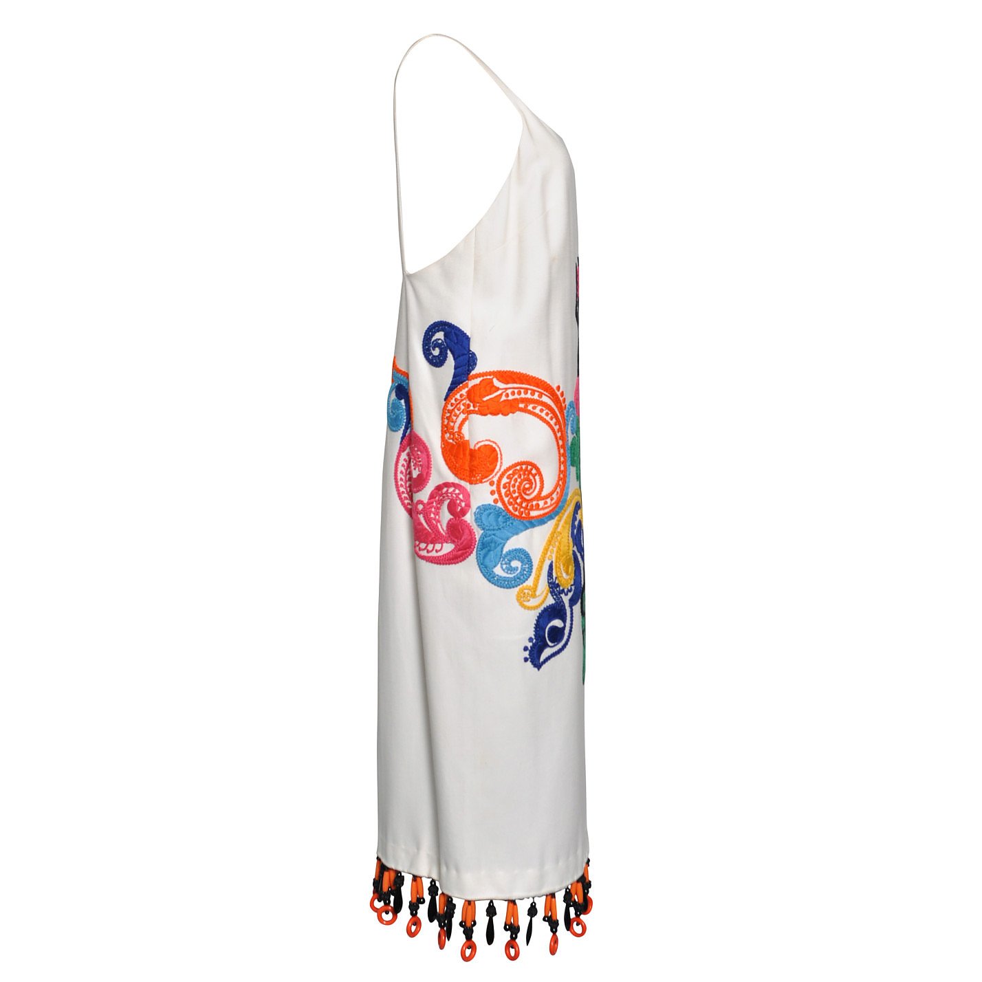 Rent Buy PRADA Embroidered Slip Dress | MY WARDROBE HQ