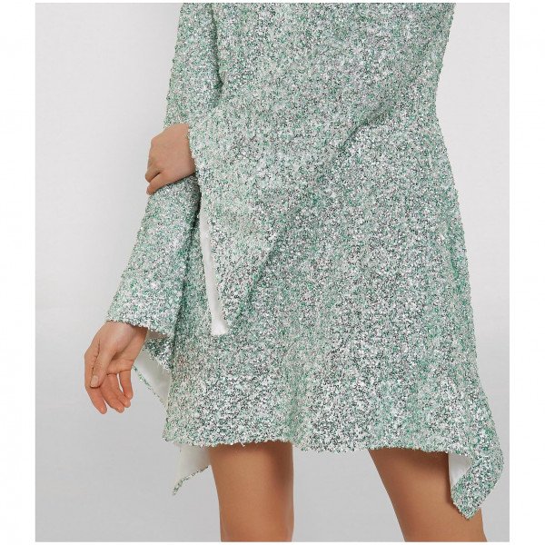 Halpern Sequinned Mini Dress