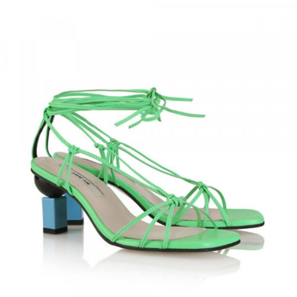 Yuul Yie Trophy Lace-Up Sandals