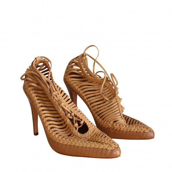 Ulla Johnson Yasmina Lace-Up Pumps