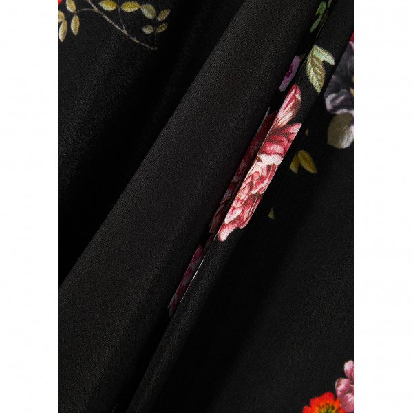 Preen Line Floral Print Midi Wrap Dress