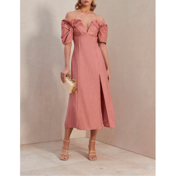 Cult Gaia Muna Midi Dress in Jaipur