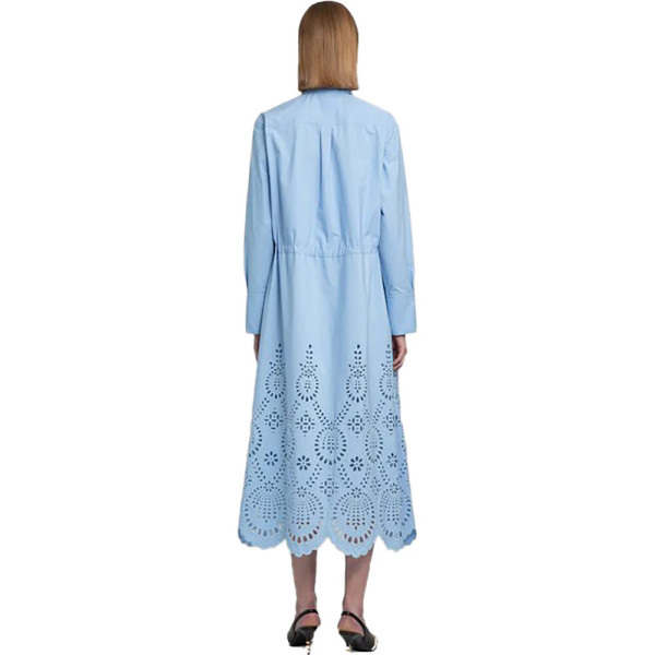Valentino Blue Layered Maxi Dress