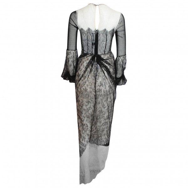 Emilio De La Morena Lace Gown