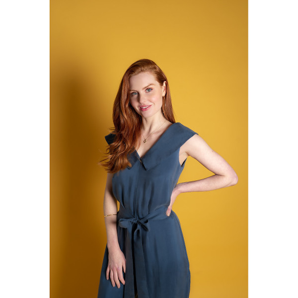 FEMPONIQ Off Shoulder Belted Vegan Jumpsuit