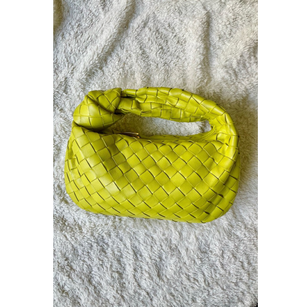 Bottega Veneta Jodie Mini Knotted Intrecciato Bag