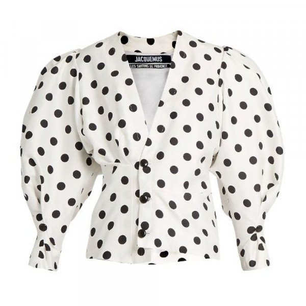 Rent Buy Jacquemus Polka Dot Blazer | MY WARDROBE HQ