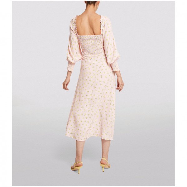 Faithfull The Brand Floral Mathilde Midi Dress