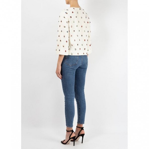 Tory Burch Embellished Top