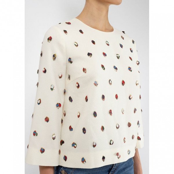 Tory Burch Embellished Top