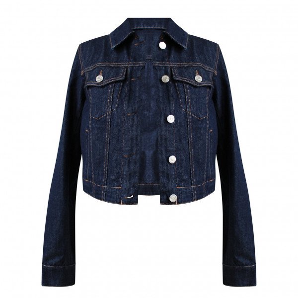 【直営・関税送料込】Cropped jacket in so Ser.o.ya Koda Leather Cropped Trench Jacket | Saks Fifth Avenue