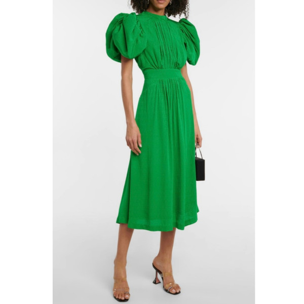 ROTATE Birger Christensen Noon Midi Dress