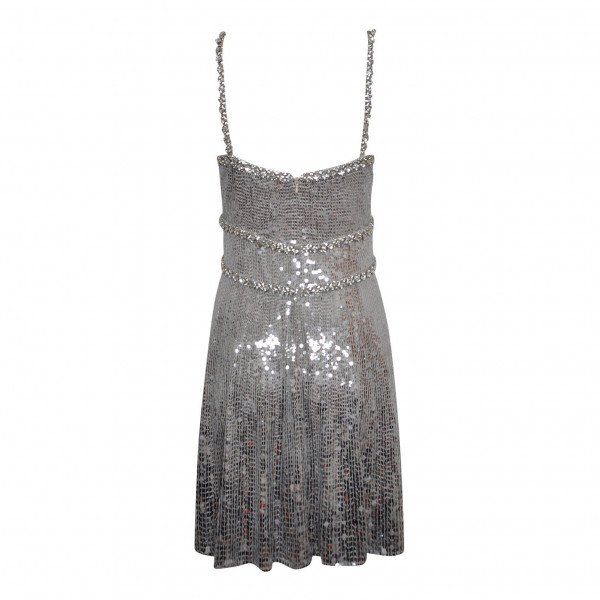 Jenny Packham Embellished Sequin Mini Dress