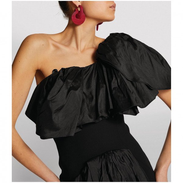 Maticevski Attentive Ruffle Dress