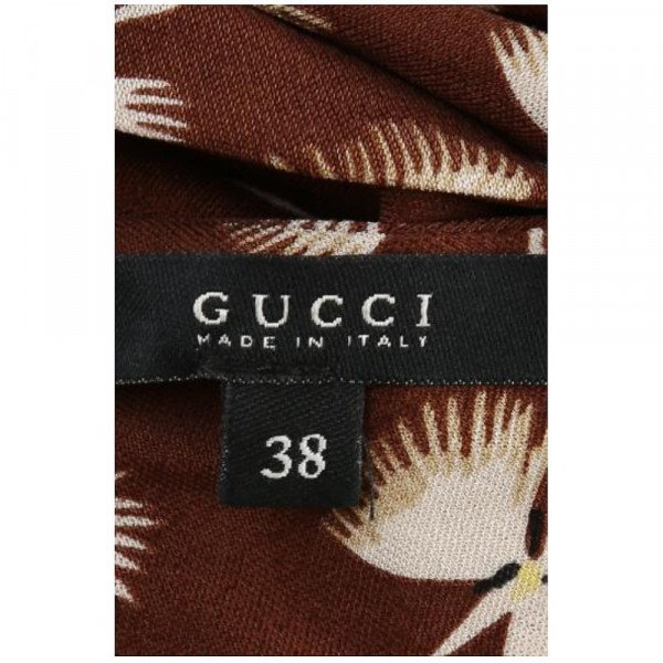 Gucci Printed One-Shoulder Top