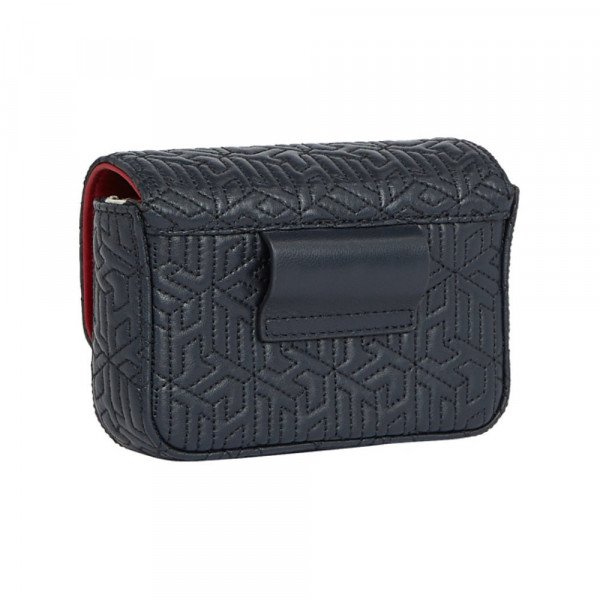 Tommy Hilfiger Turn Lock Leather Small Crossover Bag