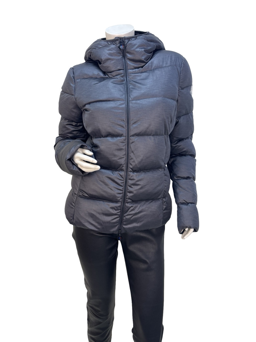 Moncler Charcoal Grey Down Puffer Jacket