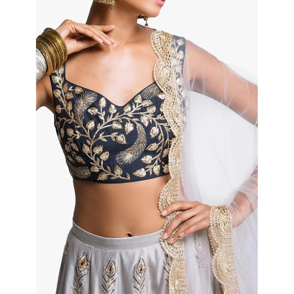 Amrika Embroidered Choli & Lehenga Set