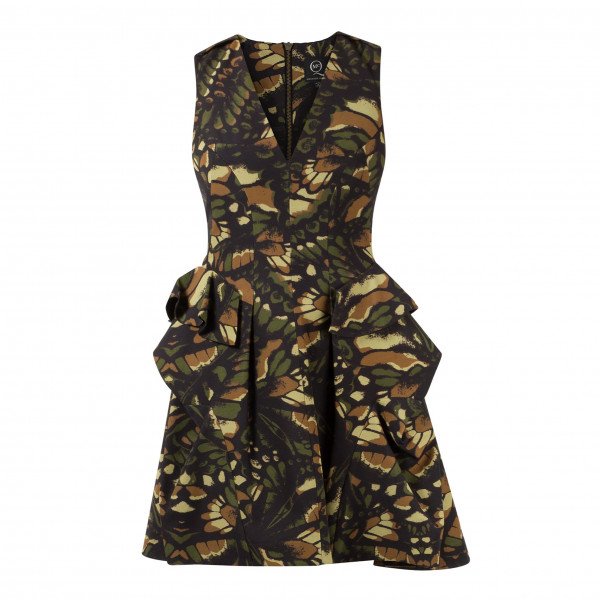 Alexander McQueen Printed Mini Dress