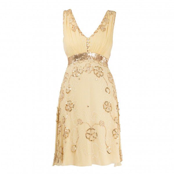 Temperley London Sleeveless Sequin Embellished Dress