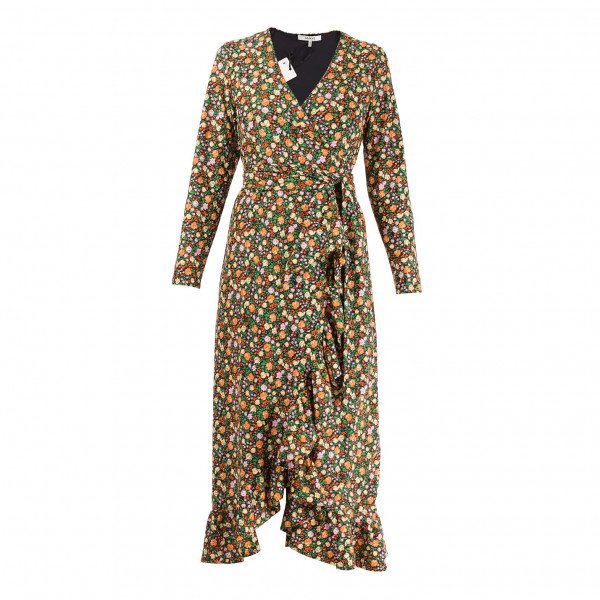 Ganni Alameda Wrap Dress