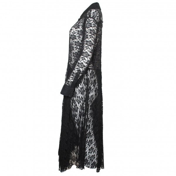 Norma Kamali Lace Kaftan