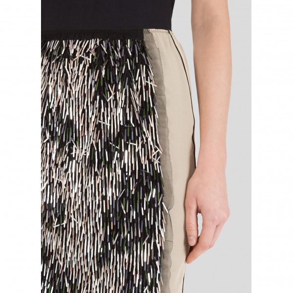 Dorothee Schumacher Sequin Panel Skirt