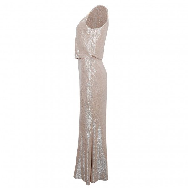 Calvin Klein Sleeveless Glitter Maxi Dress