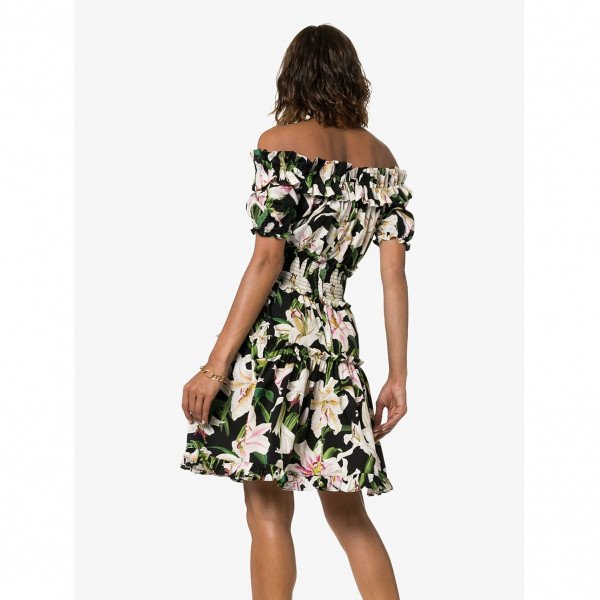 DOLCE & GABBANA Off-The-Shoulder Dress