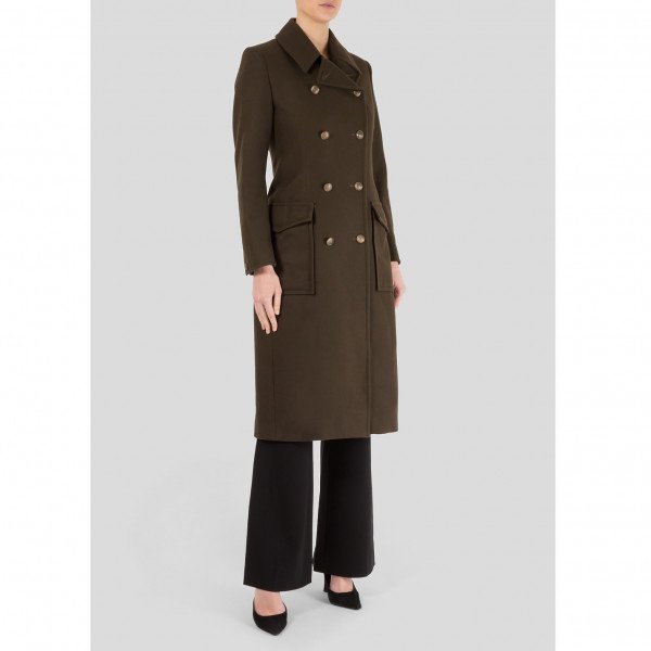 rag & bone Remington Wool-Blend Felt Coat