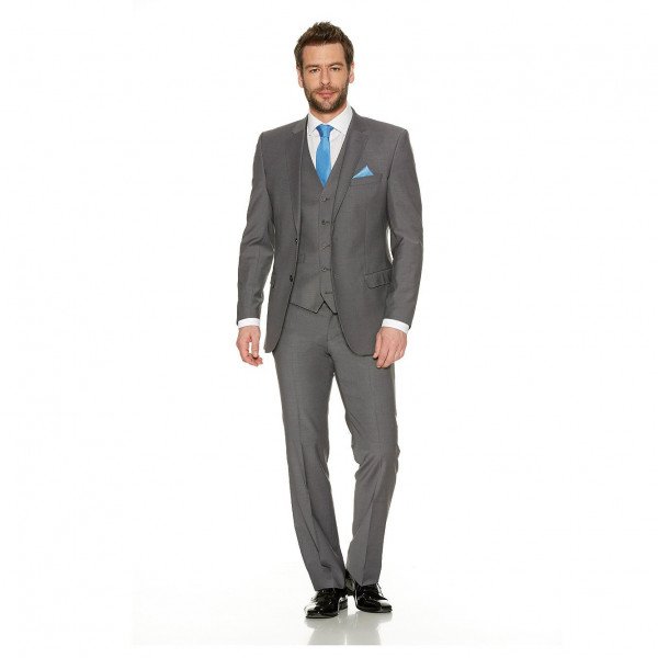 My Wardrobe Mens Grey Slim Fit Jacket