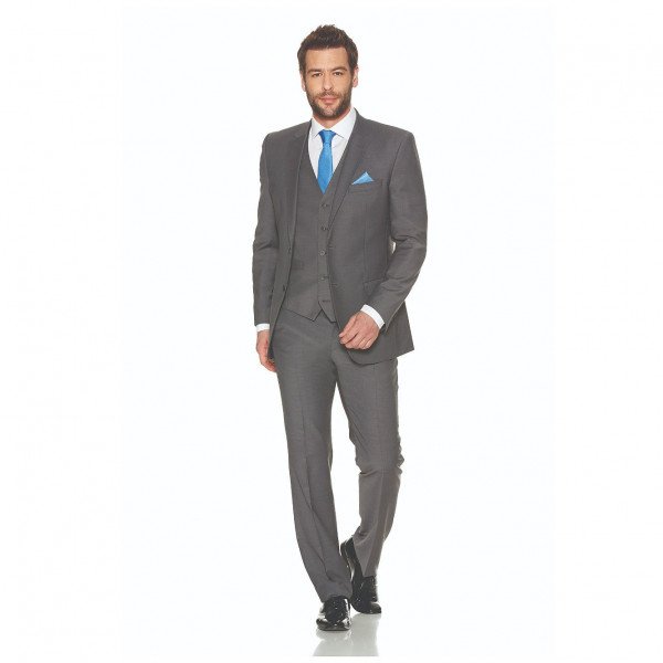My Wardrobe Mens Grey Slim Fit Jacket
