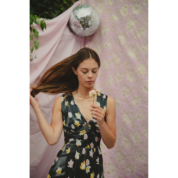 Self-Portrait Lily-of-the-Valley Dress
