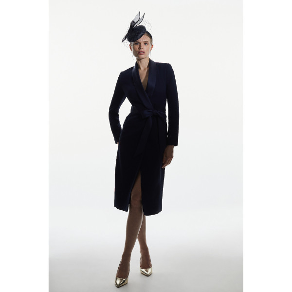 Karen Millen Emily-London Asymmetric Veiled Fascinator