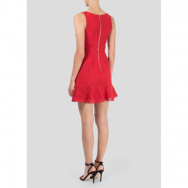 Sandro Laser Cut Dress