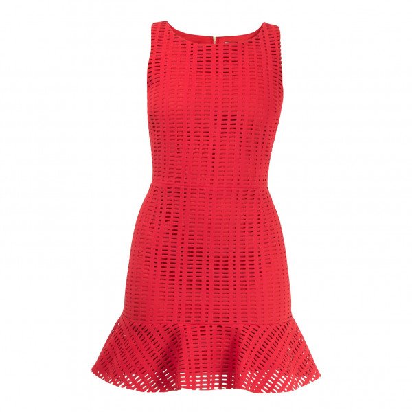 Sandro Laser Cut Dress
