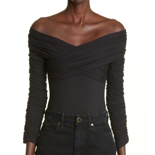 Khaite Ruched Bodysuit