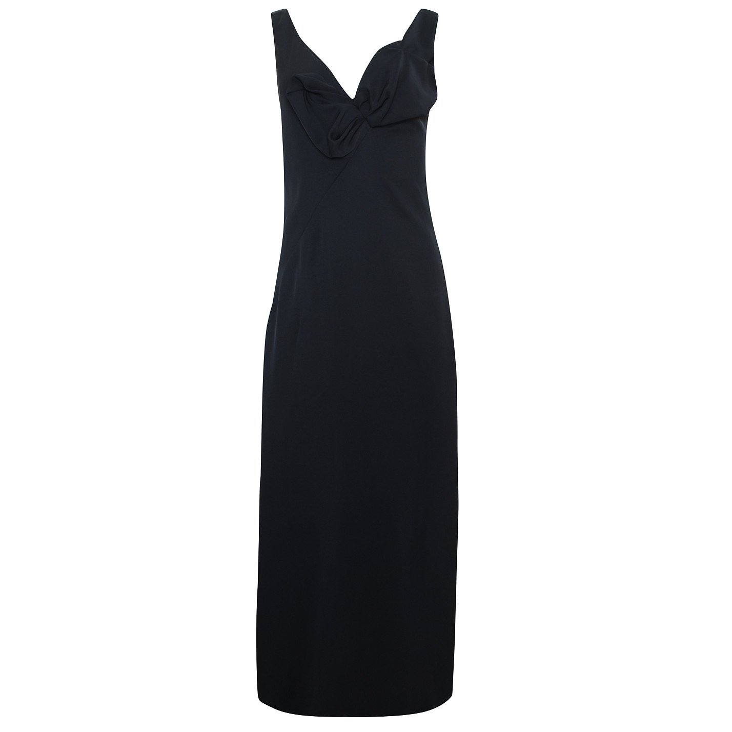 Chloé Ruched Sleeveless Silk Gown