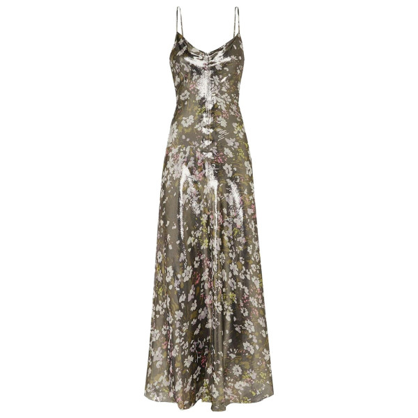 Ganni floral maxi dress cheap
