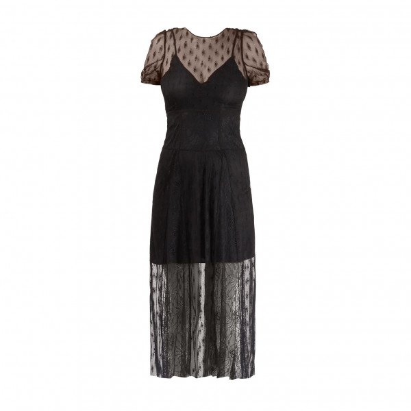 Maje Ramsey Embroidered Lace Dress
