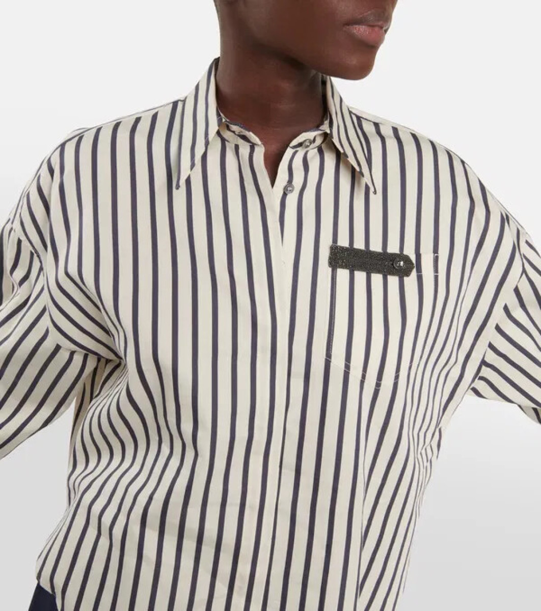 Brunello Cucinelli Silk Blend Shirt
