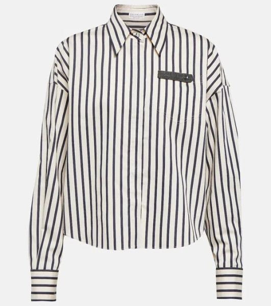 Brunello Cucinelli Silk Blend Shirt