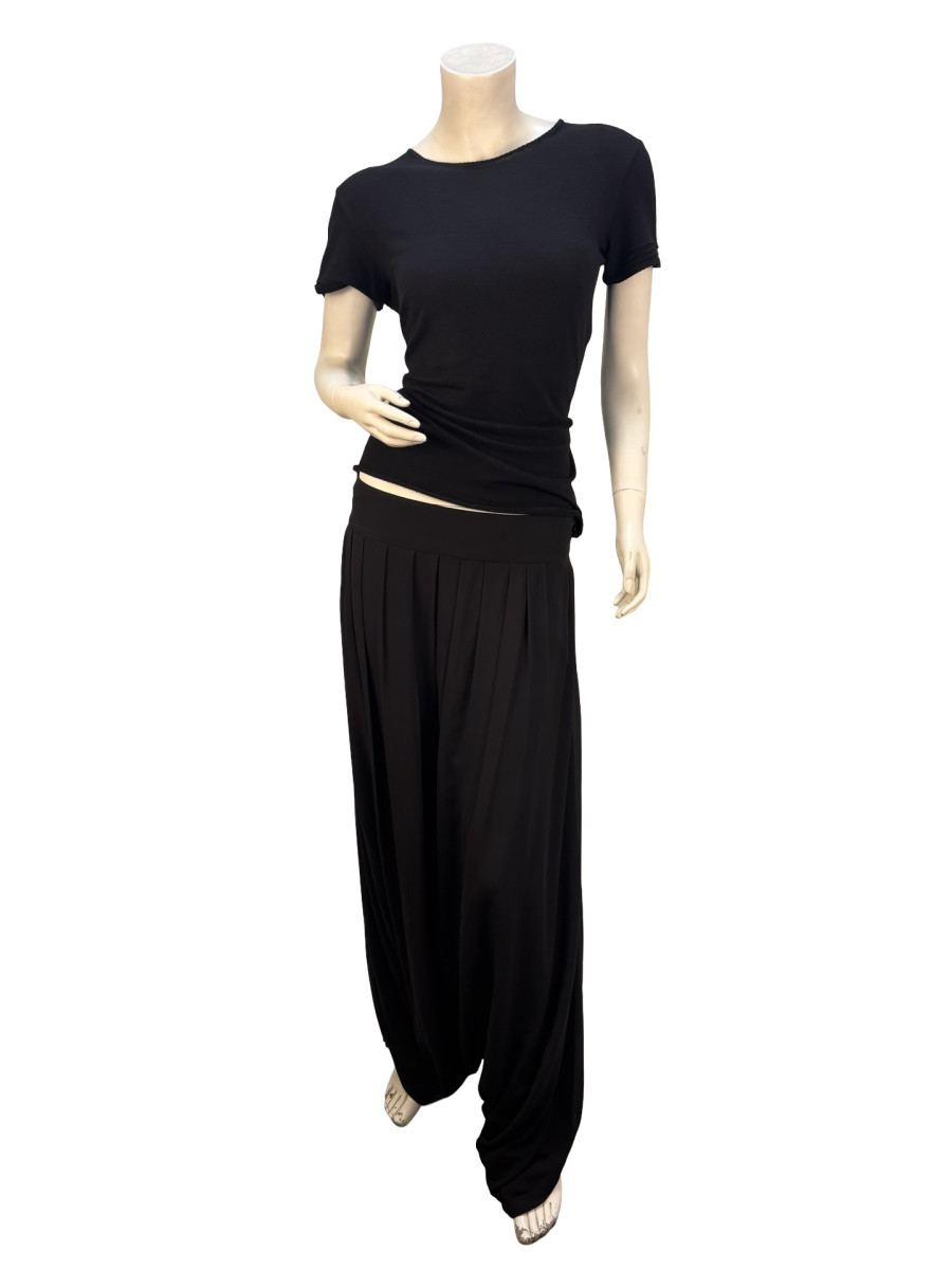 Dior Black Pleated Trousers