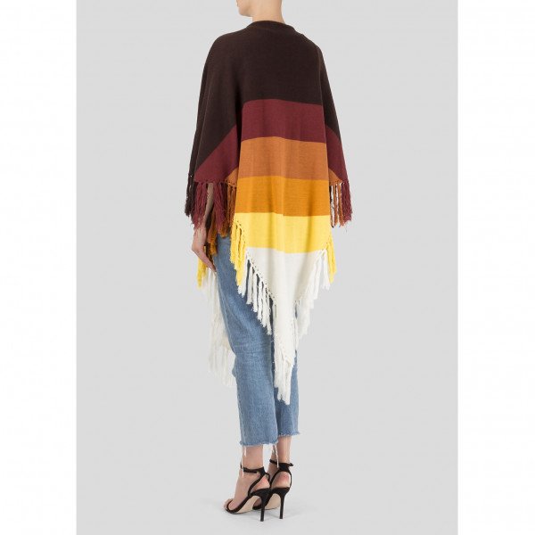 Rock The Jumpsuit Knitted Poncho