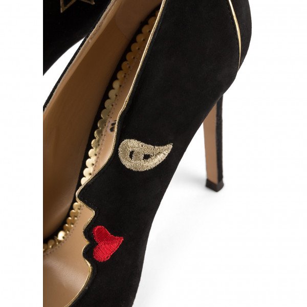 Charlotte Olympia Moon Face Pumps