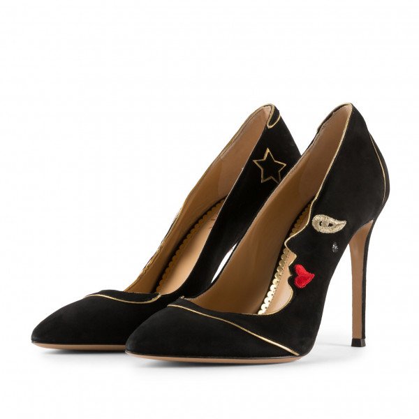 Charlotte Olympia Moon Face Pumps