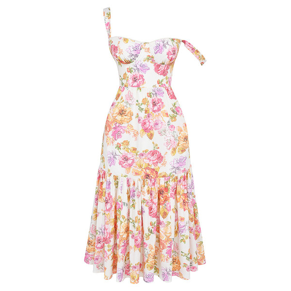 HOUSE OF CB Elia Floral Midi Sundress