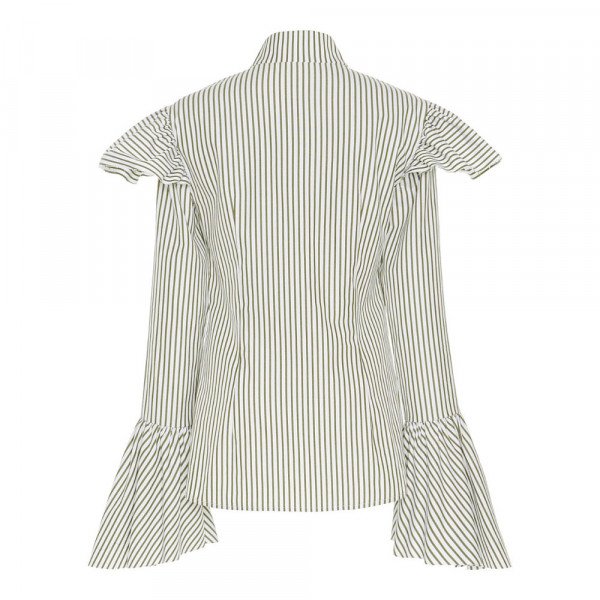 Caroline Constas Marla Stripe Blouse