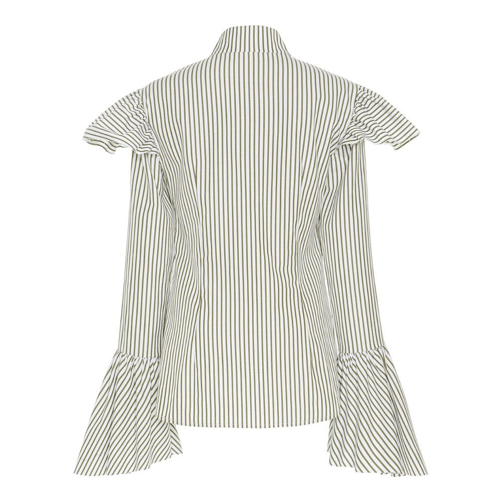 Caroline Constas Marla Stripe Blouse