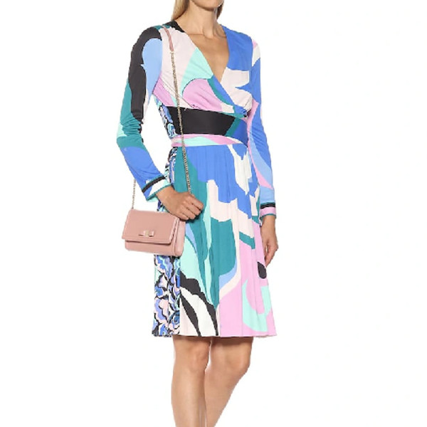 Emilio pucci wrap dress sales